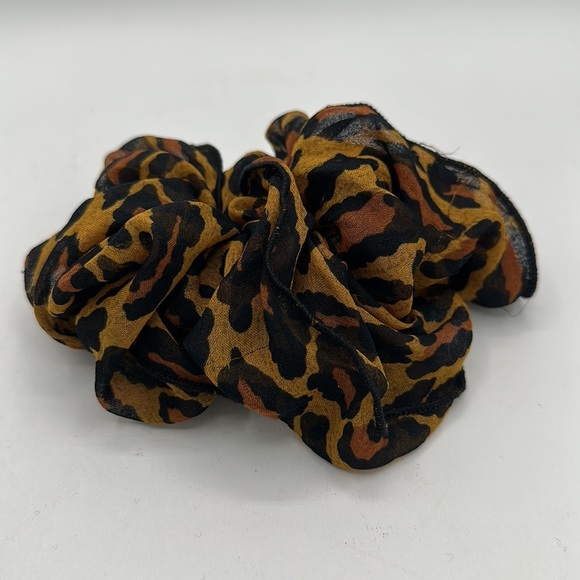 Scrunchies: one zebra print, one leopard print - Picture 2 of 3